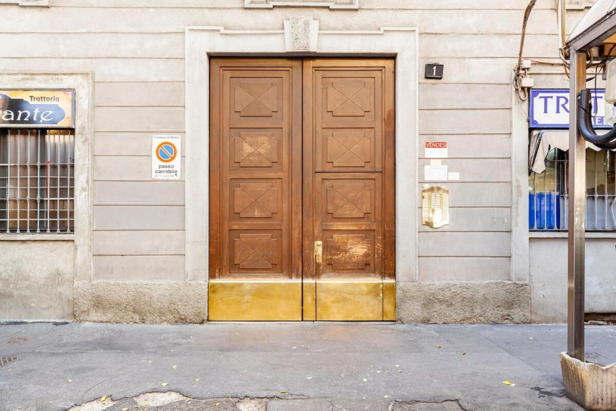 Splendido Bilocale In Vecchia Milano Apartamento Exterior foto